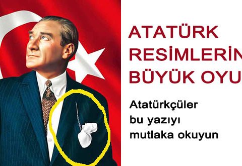 Atatürk resimlerindeki büyük oyun